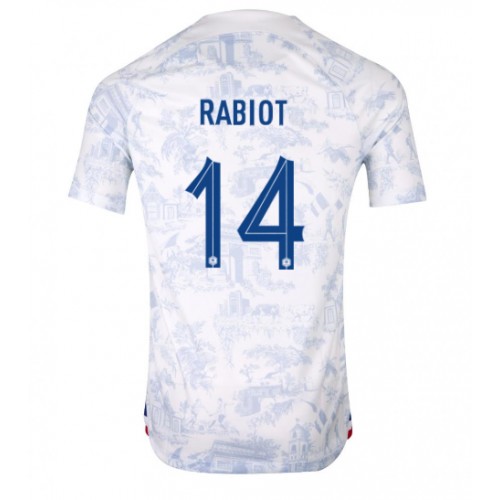 Lacne Muži Futbalové dres Francúzsko Adrien Rabiot #14 MS 2022 Krátky Rukáv - Preč